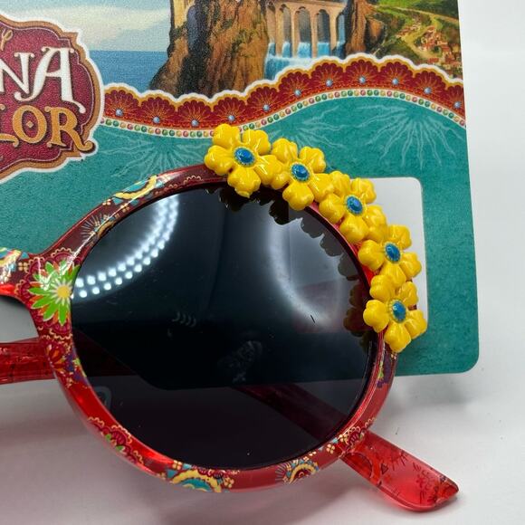 Pink Floral Disney Elena Of Avalor Kid's Sunglasses - Picture 4 of 6